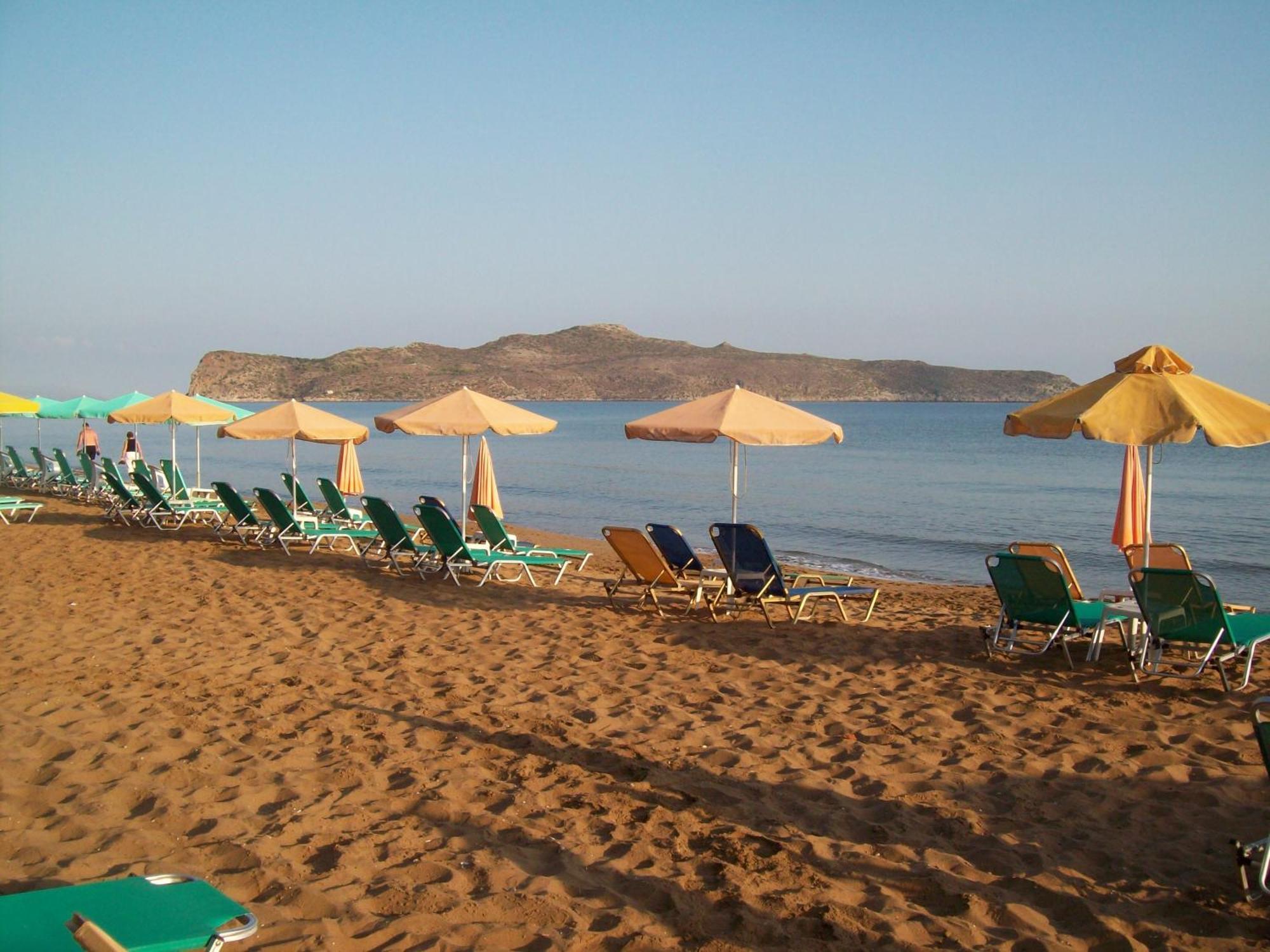 Kato Stalos Beach Экстерьер фото