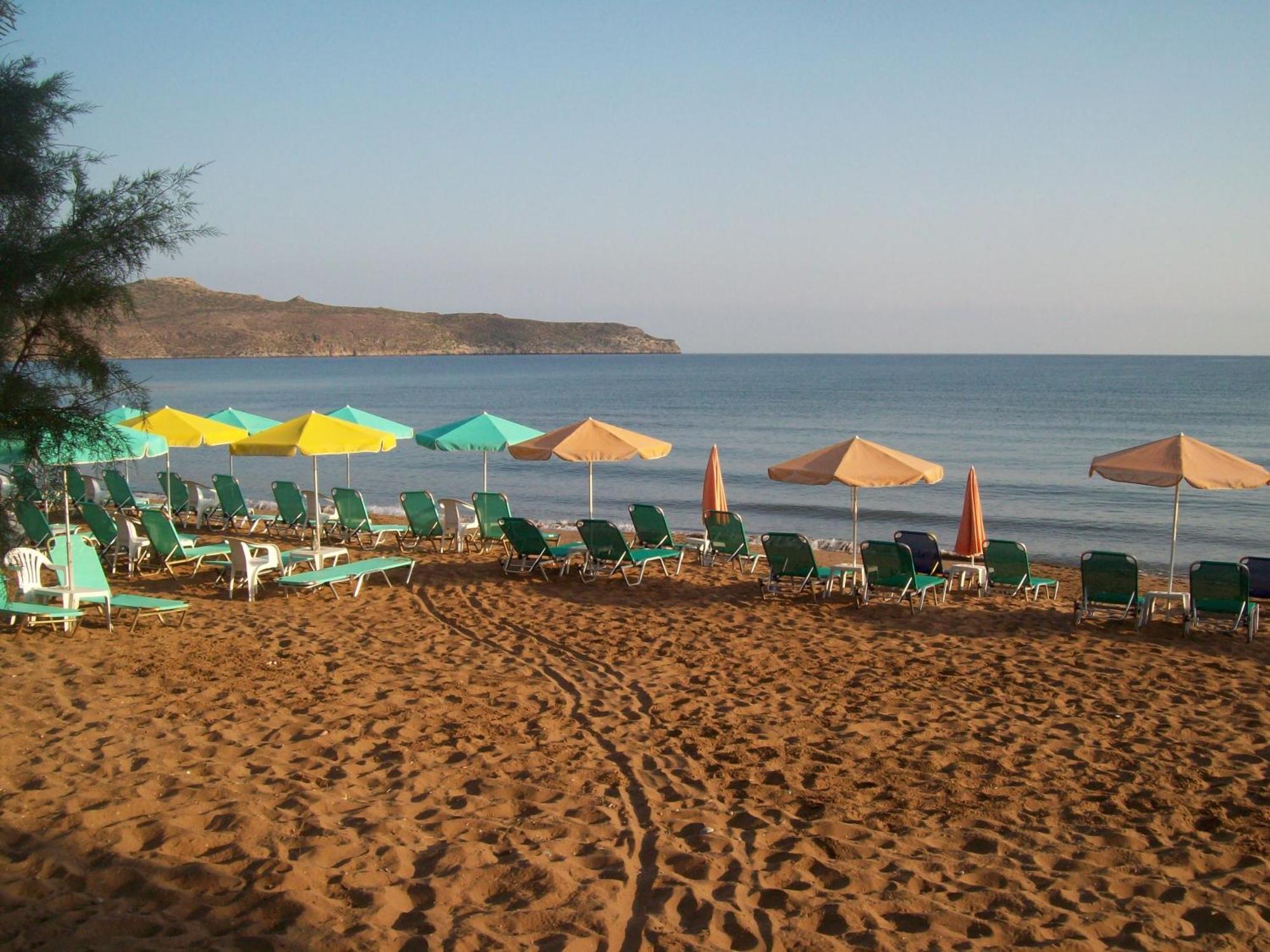 Kato Stalos Beach Экстерьер фото
