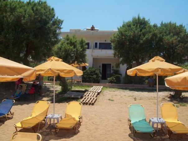 Kato Stalos Beach Экстерьер фото